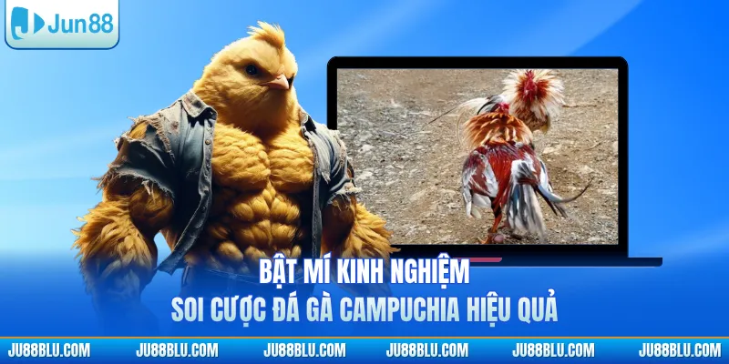 Bật mí kinh nghiệm soi cược đá gà Campuchia hiệu quả