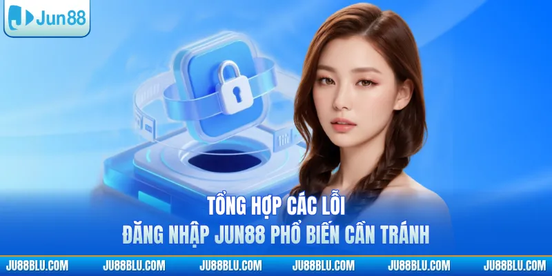 Tổng hợp các lỗi đăng nhập JUN88 phổ biến cần tránh